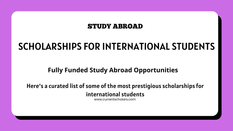 Scholarships for International Students